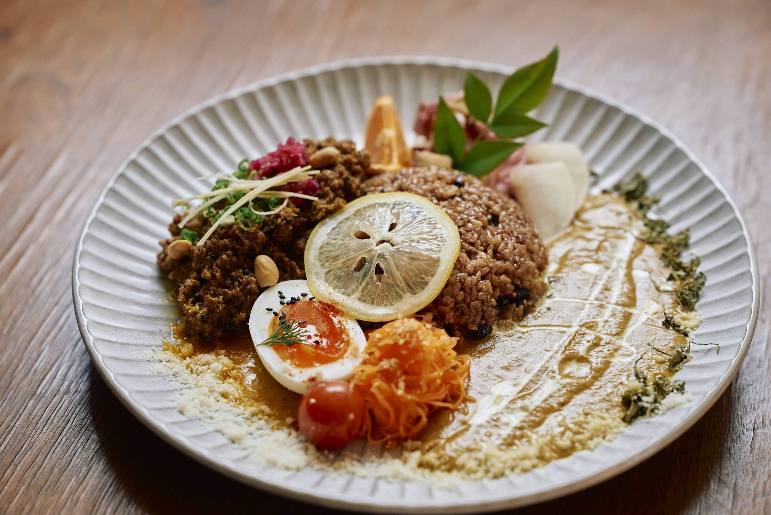 あいがけカレー